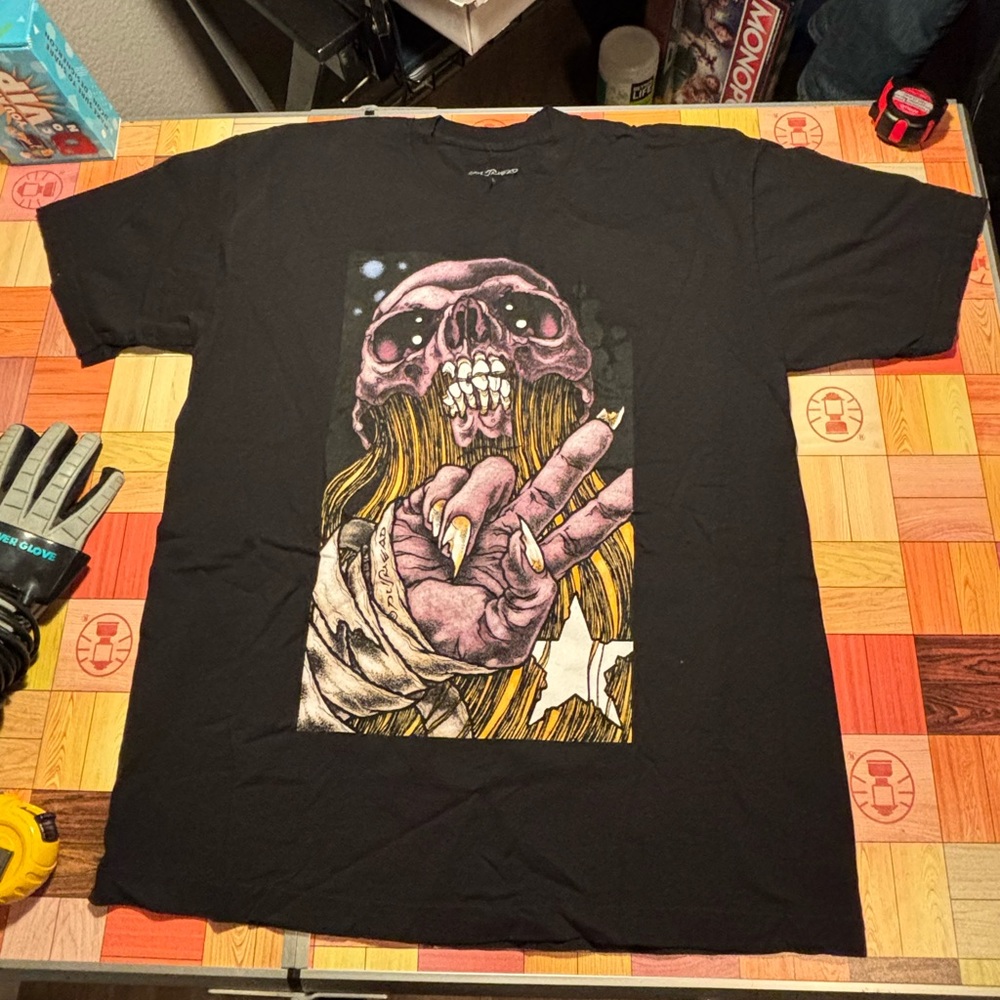 Pushead Peace Brutha black shirt sz Large Metallica